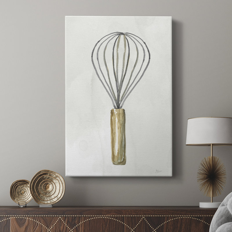 Kitchen Necessity II -Custom Wrapped Gallery Cavas, 48" H x 32" W