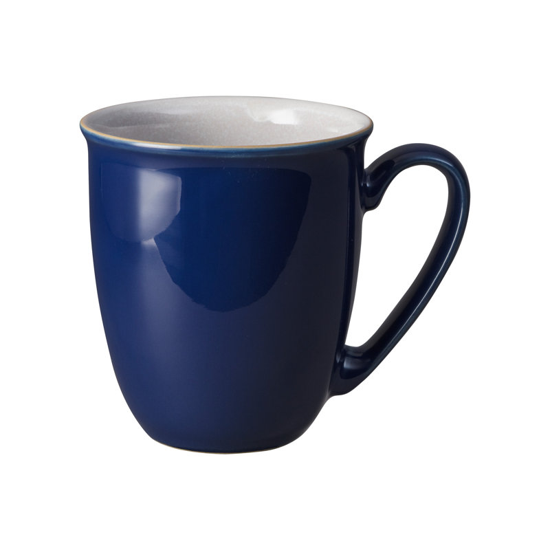 Denby Elements Mugs, Dark Blue