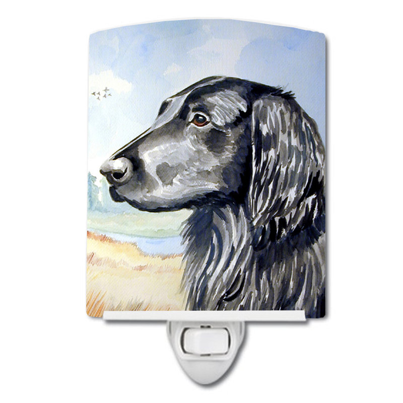Flat-Coated Retriever Ceramic Night Light