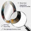 Miroir mural brun moderne abstrait brun II Nature-1345013679