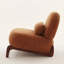 Méridienne Mid-Century moderne avec base traîneau-2095076061