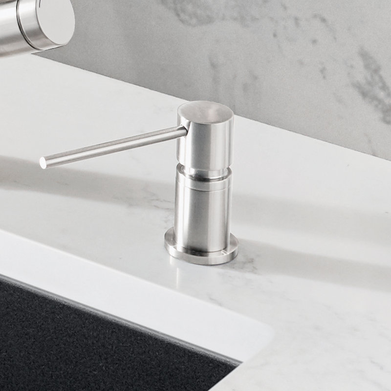 Distributeur de savon Lato, Acier inoxydable