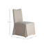 Jeanette Fabric Side Chair in Ivory Beige