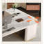 Bureau de direction Rock Plate avec armoire de rangement intégrée-1131210482