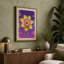 Cheerful Daffodil Botanical - Wrapped Canvas-132785093-132785091