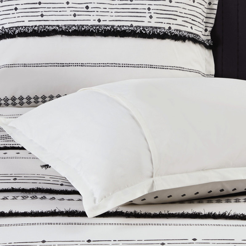 Housse de couette en coton Modern Modern, Housse de couette pour très grand lit