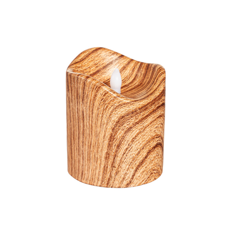 Bougie sans flamme et sans parfum