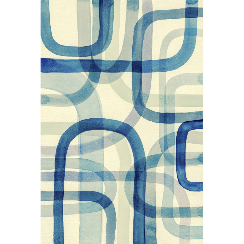 Overlapping IV by Nikki Galapon - Wrapped Canvas Art Prints, 46cm H x 30cm W x 3.8cm D