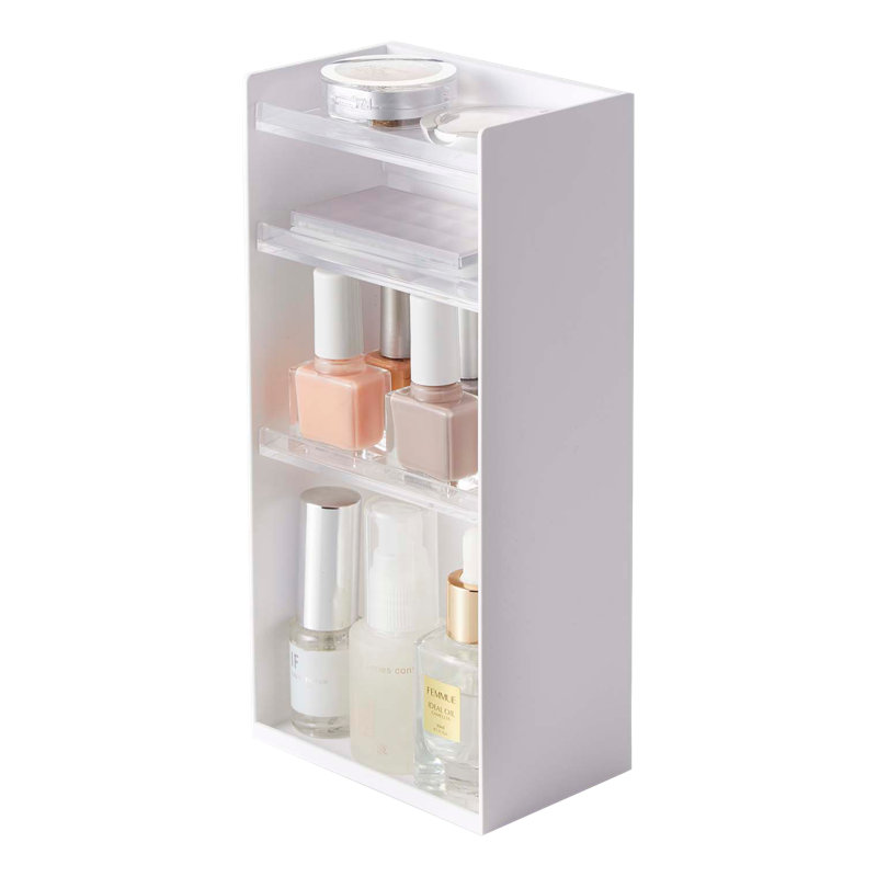 Tour organisateur de maquillage, Blanc
