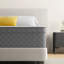 Matelas hybride à ressorts ensachés moyens 10 po / 12 po dans une boîte avec mousse certifiée CertiPUR-US-1172185939-1141153134