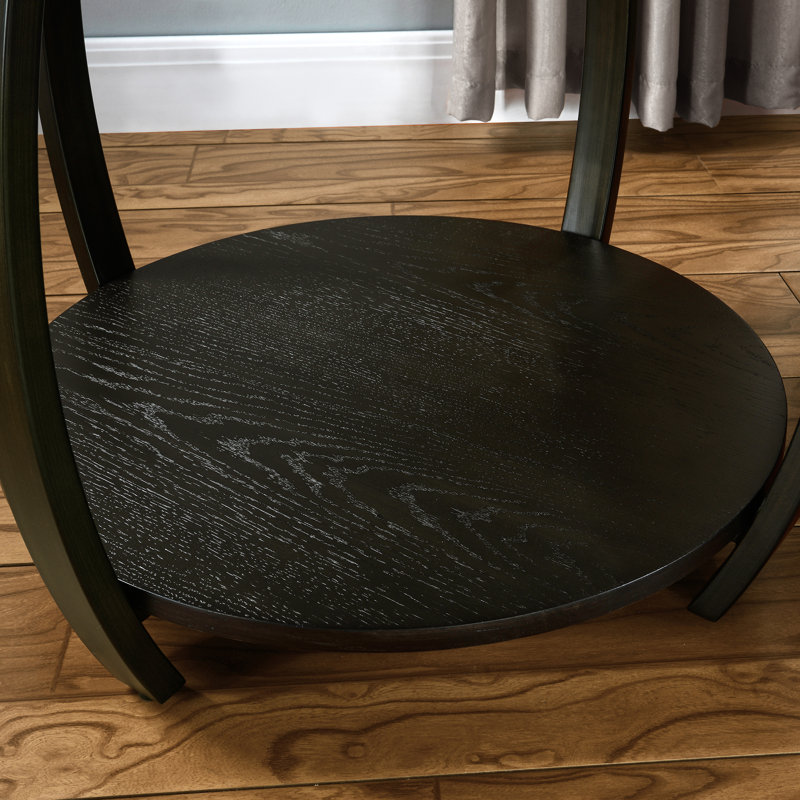 Table de bout Zaydan de 21,7 po de hauteur, Noir