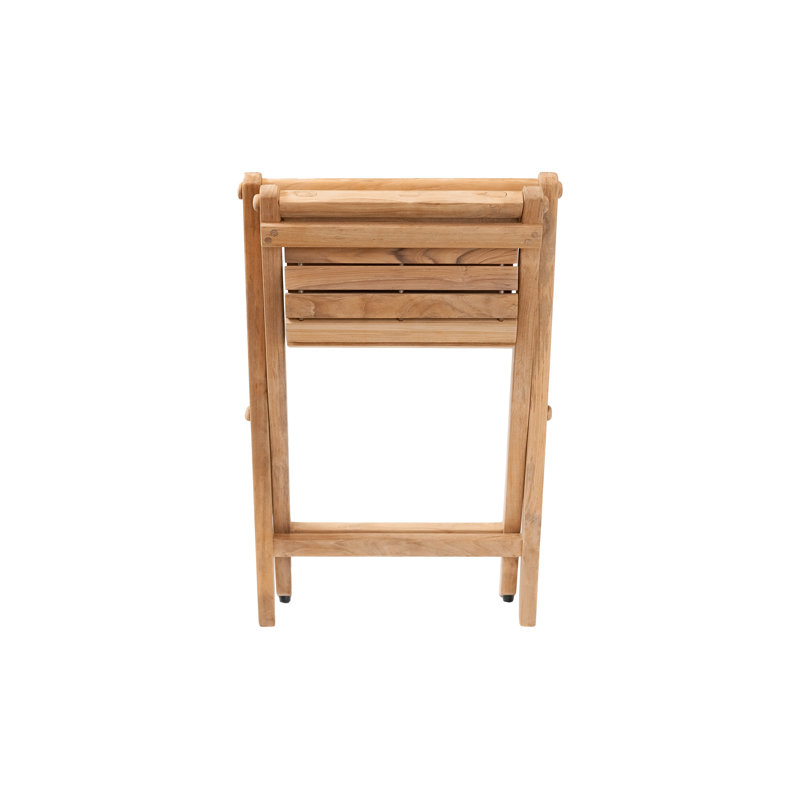 18 in. W Teak Shower Bench