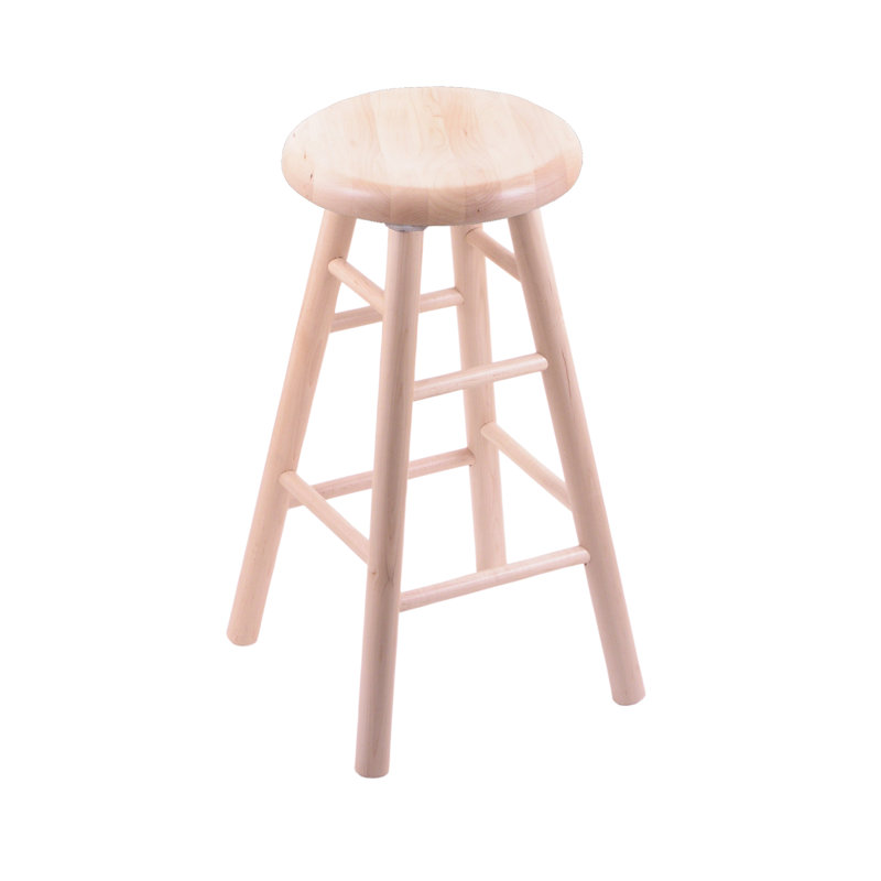 30" Swivel Bar Stool, Natural Maple, Counter Stool (24” Seat Height)
