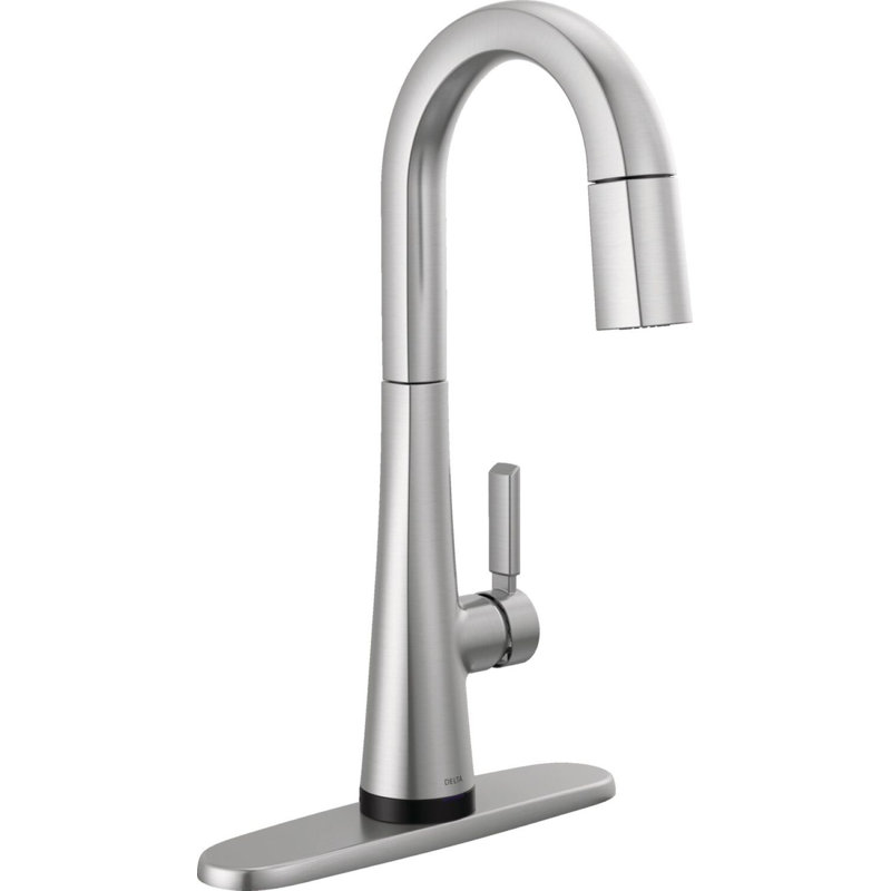  Monrovia Touch Kitchen Faucet with Pull Down Sprayer, Arctic Stainless