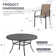 Sonji Round 8 - Person 54" Long Dining Set