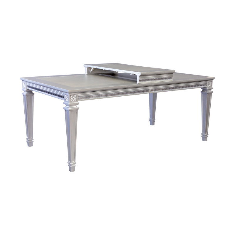 Senger Extendable Dining Table, Gray