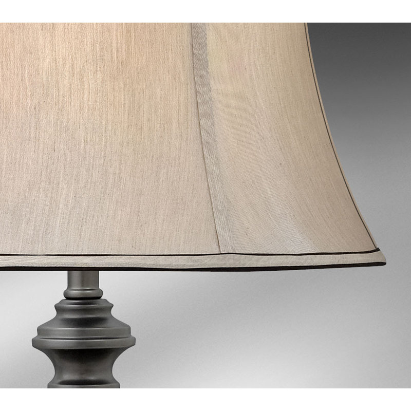 Acerra 30" Gunmetal and Mercury Glass Table Lamp