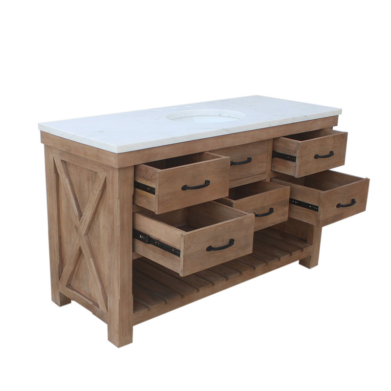 Meuble-lavabo simple 55 '
