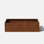 Jardinière carrée 13 po Corten Steel Series H-58406436