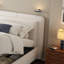 Velvet Upholstered Bed With Hydraulic Storage - 3Ft (90Cm)-1590732601-1590732615