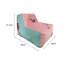 Disney Princess L Shaped Pink/Blue Beanbag