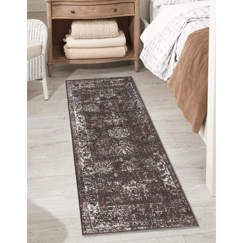Brandt Floral Indoor Rug, Runner 2' x 9'10", No
