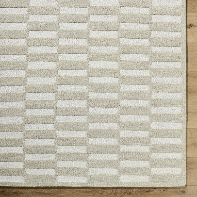 Wright Handmade Rug, Rectangle 6' x 9'