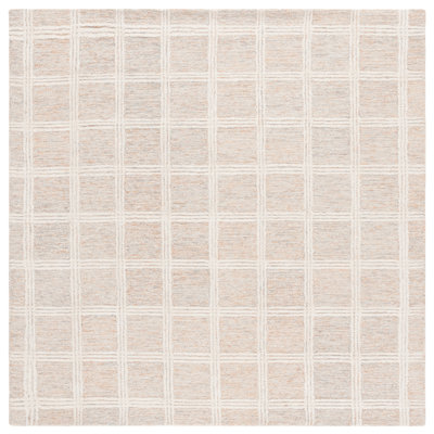 Scottsbluff Pine Hand Tufted Wool & Cotton Plaid Rug