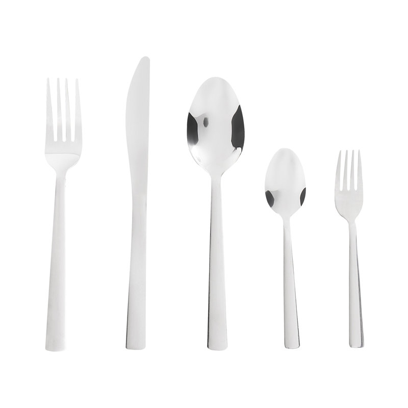 60 Piece Cutlery Set PENNE Silver