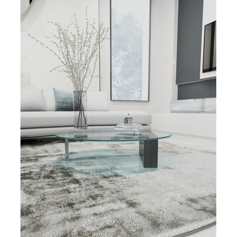 Amandarose Coffee Table, Matte Black