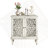 Vintage Hollow-Carved 2-Door Display Storage Sideboard-512195129