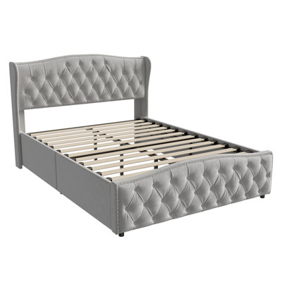 Upholstered Ottoman Storage Bed