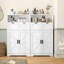 Storage Cabinet, Bathroom Cabinet, Accent Cabinet, White