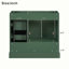 Meuble-lavabo traditionnel sans lavabo