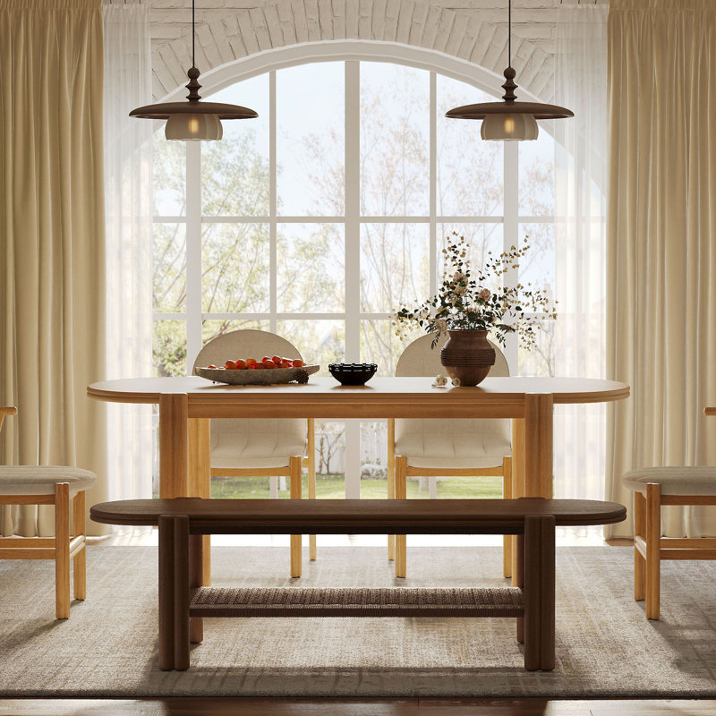 71" Oval Dining Table