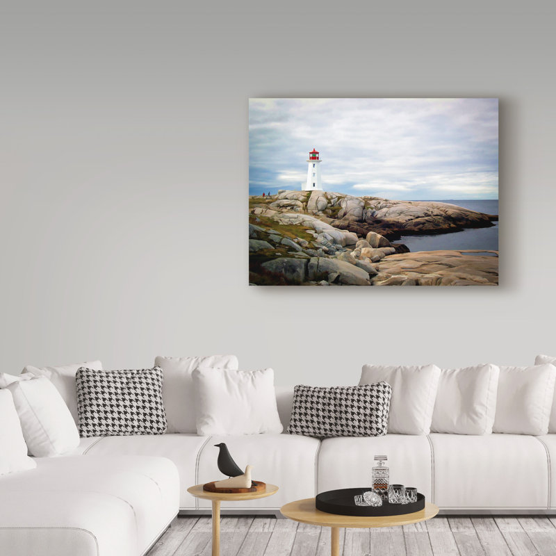 Reproduction de photo sur toile tendue, Garv Peggys Cove, NS, H 24 po x l 32 po x P 2 po