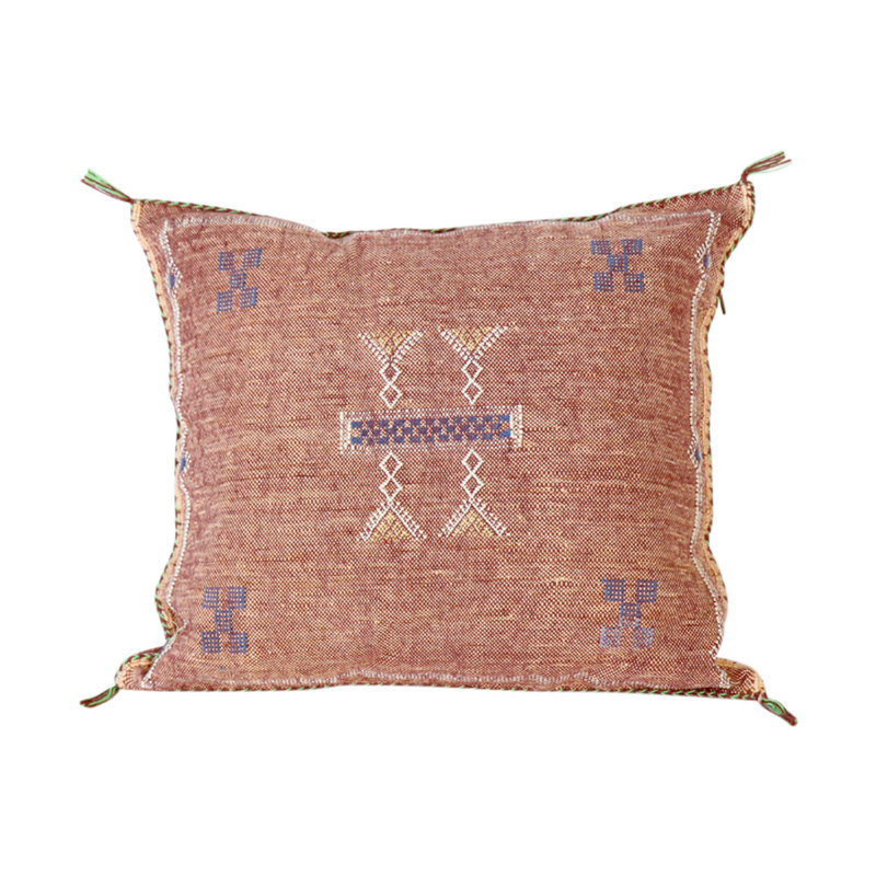 Geometric Silk Pillow Cover