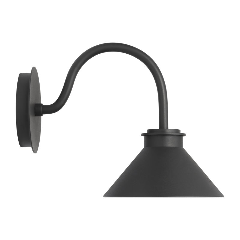 1 - Light LED Barn Light, 10.5" H x 8" W x 21" D