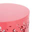 Grande table d'appoint d'extérieur en métal avec fer thermolaqué en forme de corail-88120178