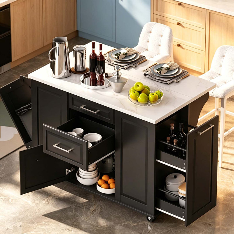 Îlot de cuisine, Black