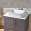 Ensemble de meuble-lavabo simple 30 po gris