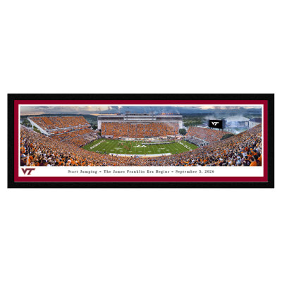 Virginia Tech Football - impression sans cadre