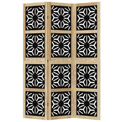 105cm W x 160cm H 3 - Panel Folding Room Divider