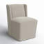 Chaise d'appoint rembourrée Ardeth-110651338