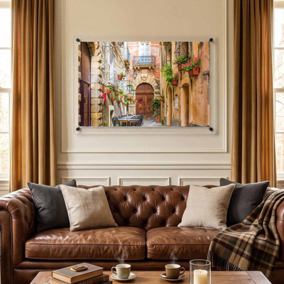 Table pour deux, reproduction d'art mural en acrylique