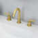 Widespread Faucet 2-Handle Bathroom Faucet with Drain Assembly