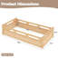 Low Profile Floor Platform Bed with Full-Length Guardrails, No Box Spring Needed-2058105911