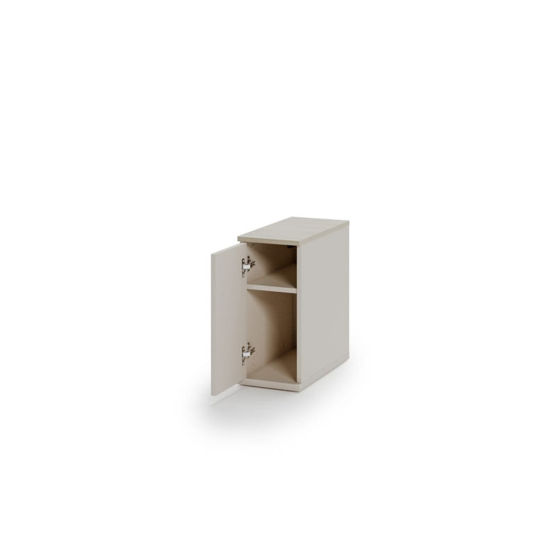 23cm W Manufactured Wood Bedside Table