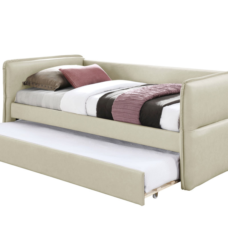 Daybed With A Trundle (Daybed), Tan