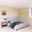 Wood Frame Platform Bed with Headboard Wingback-1713488090-1713488095